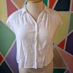 Simple button down top